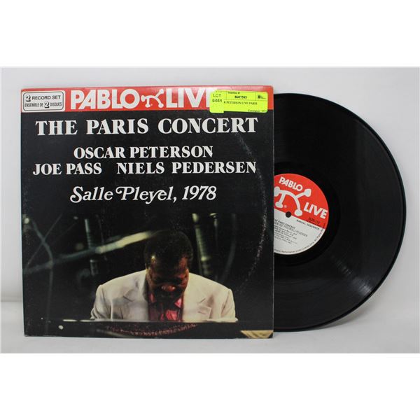 OSCAR PETERSON LIVE PARIS