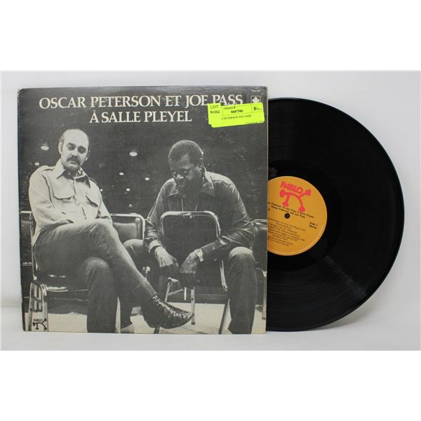 OSCAR PETERSON JOE PASS