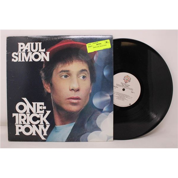 PAUL SIMON ONE TRICK PONY