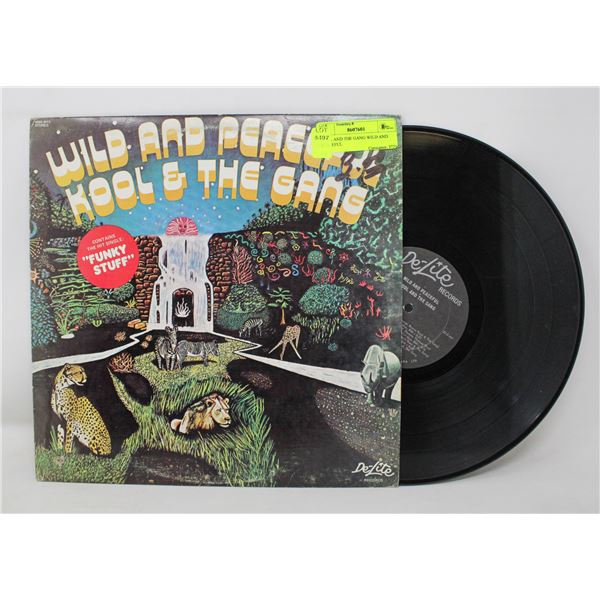 KOOL AND THE GANG WILD AND PEACEFUL