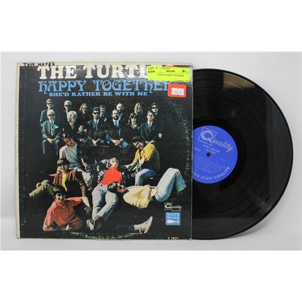 THE TURTLE HAPPY TOGETHER