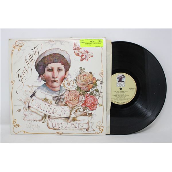 GERRY RAFERTY CAN I HAVE MY MONEY BACK