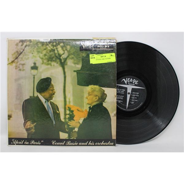 COUNT BASIE APRIL IN PARIS