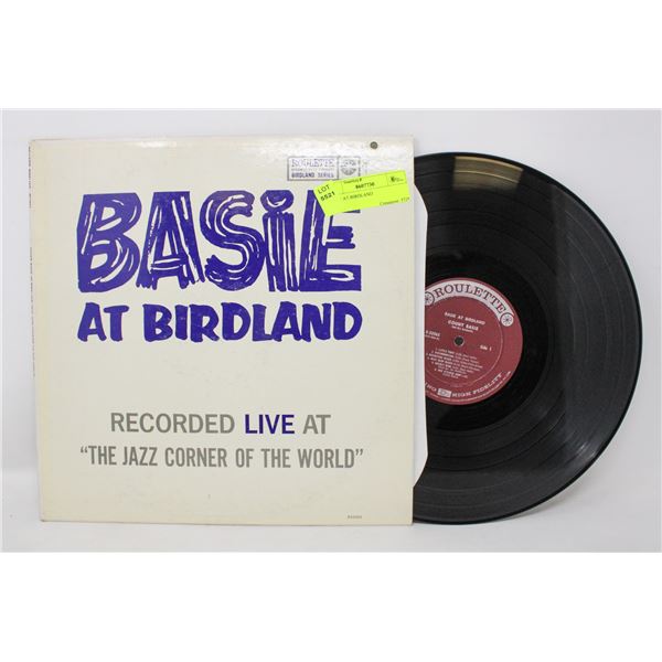BASIE AT BIRDLAND
