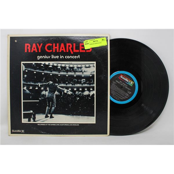 RAY CHARLES GENIUS LIVE