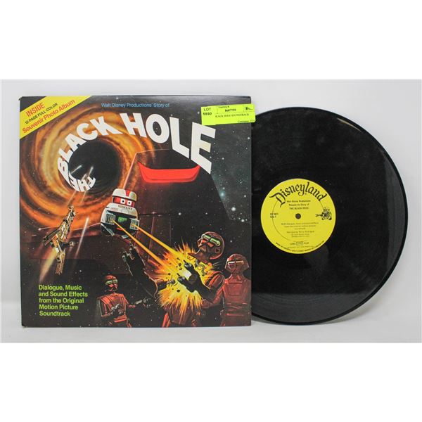 THE BLACK HOLE SOUNDTRACK