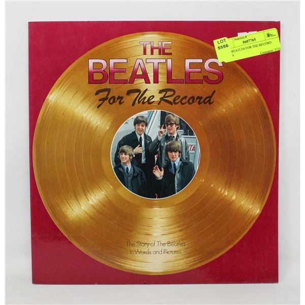 THE BEATLES FOR THE RECORD BOOK