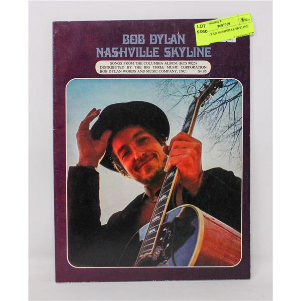 BOB DYLAN NASHVILLE SKYLINE