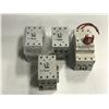 Image 1 : Lot of (4) Allen Bradley Contactor / Circuit Breaker