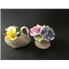 Image 1 : Royale Stratford Bone China Flowers  AND The Princess Collection Bone China Swan with Flowers, Hand