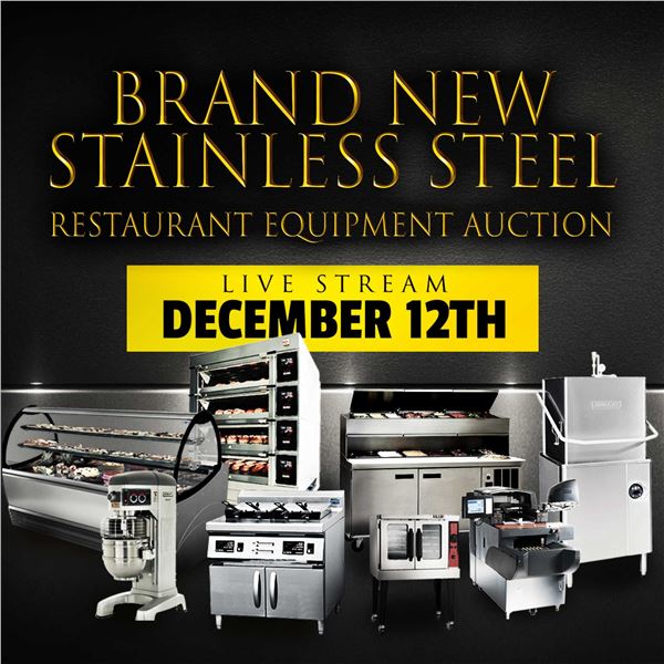 WELCOME TO KASTNER'S DECEMBER RESTAURANT AUCTION