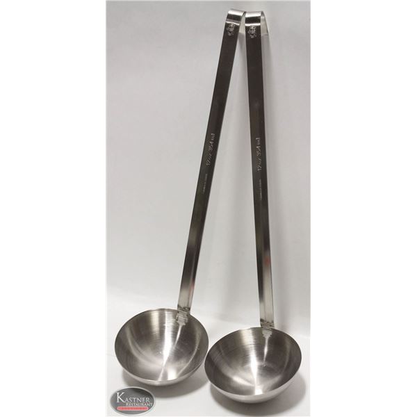LOT OF 2 NEW JOHNSON ROSE 12 OZ LADLES