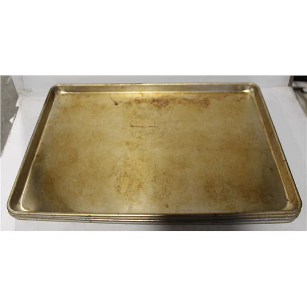 LOT OF 4 FULL SIZE BUN PANS