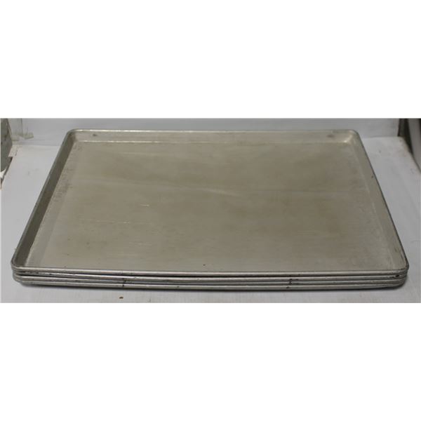 LOT OF 4 FULL SIZE BUN PANS