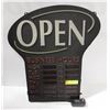 Image 1 : ELECTRIC NEON OPEN SIGN