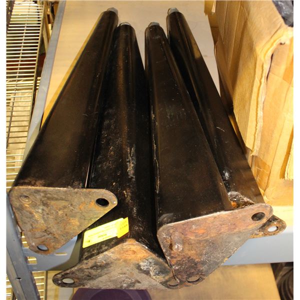 SET OF 4 LEGS FOR CONVECTION OVENS 25" HIGH