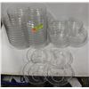 Image 1 : LOT OF 14 4 SECTION PLASTIC SERVING DISHES