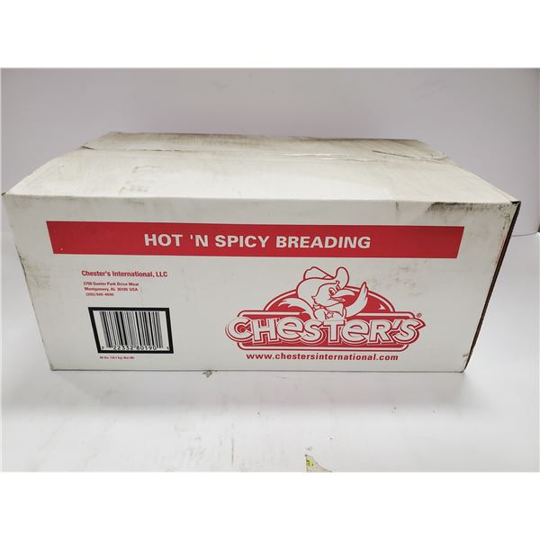 40LBS CASE OF CHESTER'S HOT AND SPICY BREADING