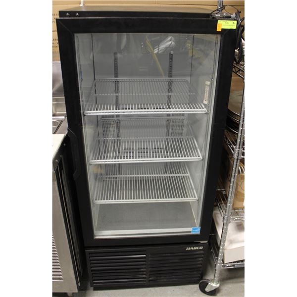 HABCO 1 DOOR COOLER /W RACKS