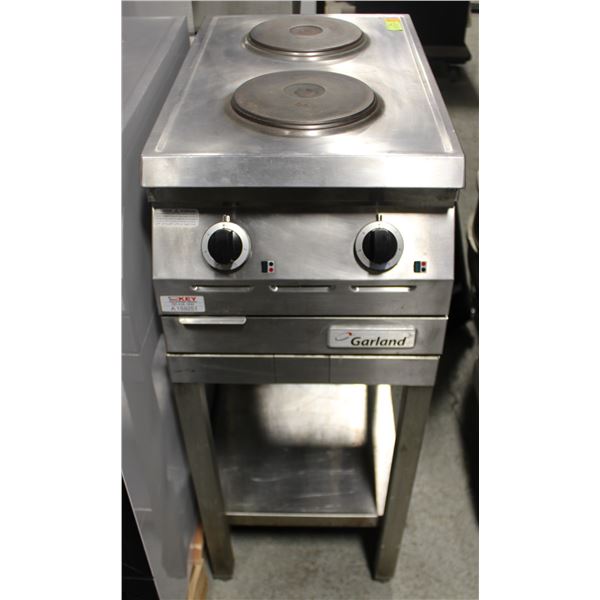 GARLAND 2 BURNER ELECTRIC HOT PLATE /W S/S STAND