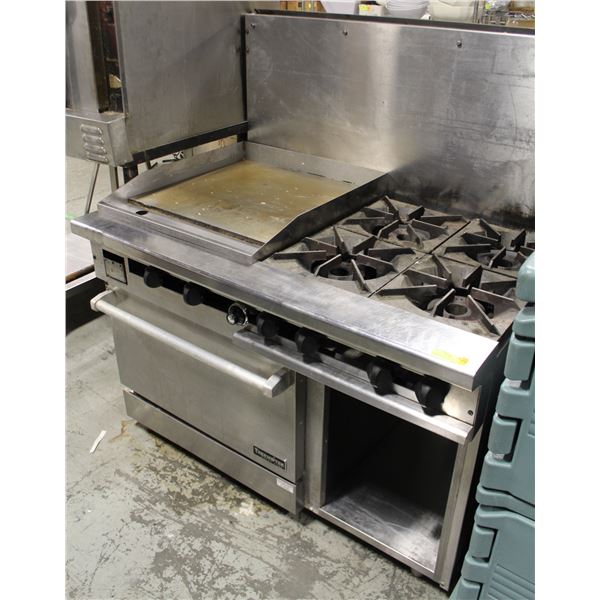 THERMATEK NATURAL GAS COMBINATION RANGE W/ OVEN