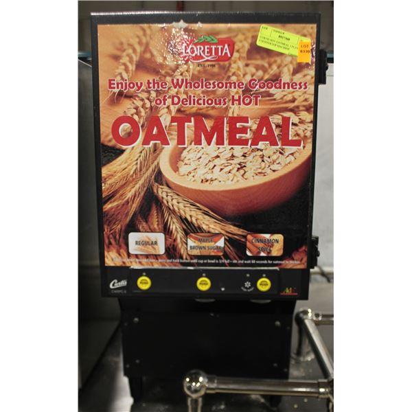 CURTIS HOT OATMEAL 3 FLAVOUR COUNTERTOP MACHINE