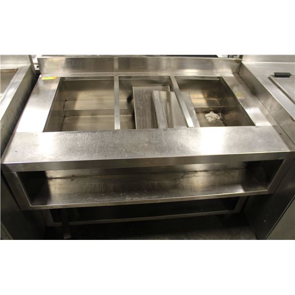 SS PREP WORK/STEAM TABLE