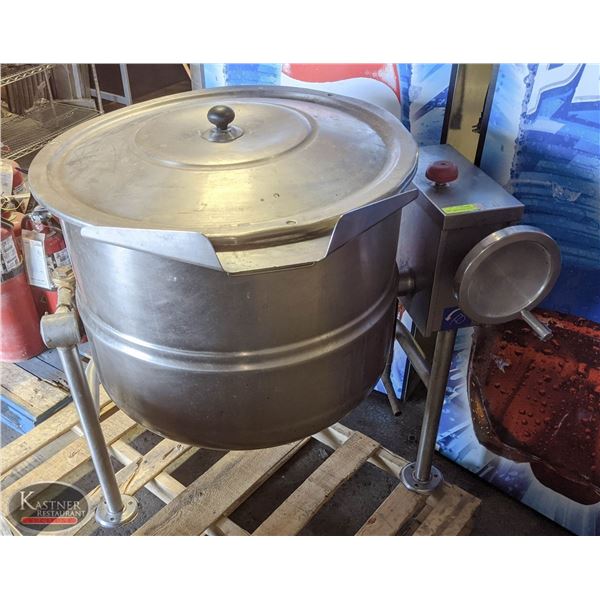 CLEVELAND 40 GALLON TILTING DIRECT STEAM KETTLE