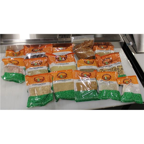 FLAT OF 15 PACKS OF ASSORTED SPICES