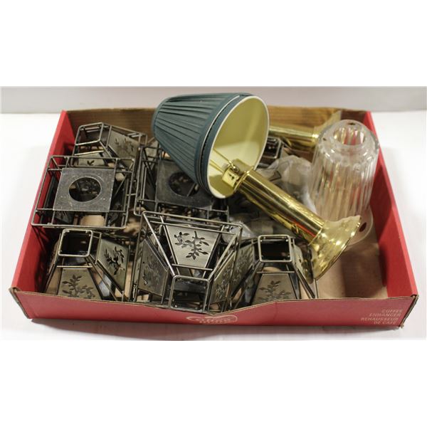 LOT OF 12 TABLE/ PATIO LIGHTS