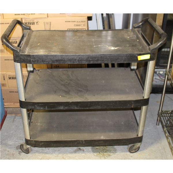 3 TIER CART RUBBERMAID