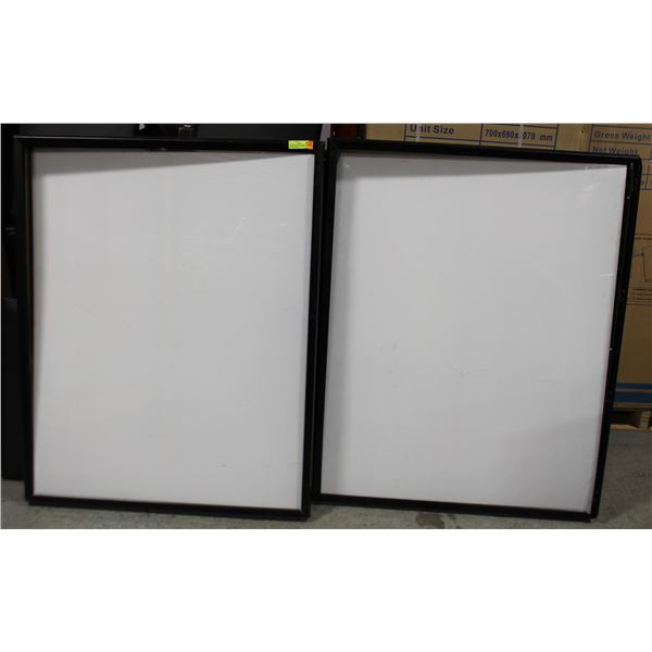 LOT OF TWO LIGHT PANELS * NO BULBS* 40"X50"