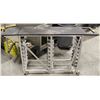 Image 1 : COMMERCIAL FOOD SERVICE CART W/ SHELF EXTENSIONS