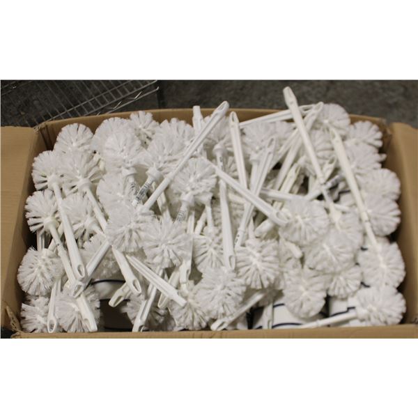 LARGE BOX OF TOILET BRUSHES