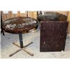Image 1 : LOT OF 3  ASSORTED DINNING TABLES