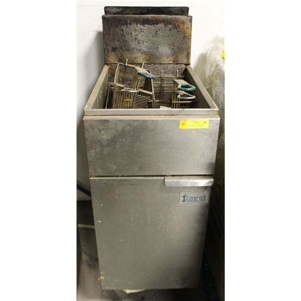 ROYAL RANGES DUAL BASKET DEEP FRYER 105KBTU/HR