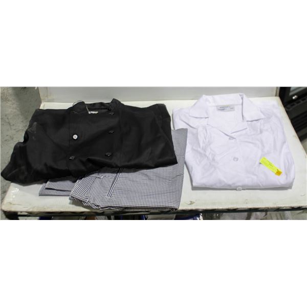 3 PIECE SET OF 2 JACKETS + PANTS SIZE MEDIUM