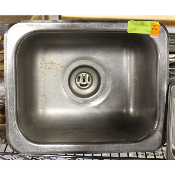 STAINLESS STEEL DROP-IN  HAND SINK