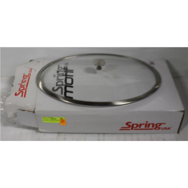 BOX OF 3 11"X16" GLASS OVAL LIDS