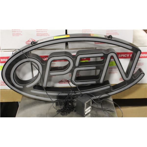 'OPEN FOR BUSINESS' SIGN