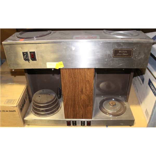 BUNN-O-MATIC DUAL HEAD COFFEE MAKER