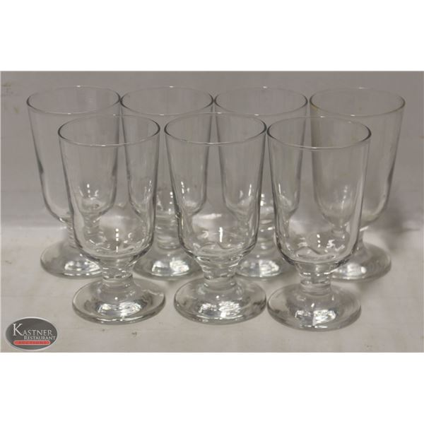 BOX OF 7 COCKTAIL GLASSES