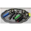 Image 1 : TRAY WITH 6 ASSORTED PORTION SCOOPS