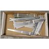 Image 1 : LARGE BOX OF VARIOUS SIZED SHELVING BRACKETS