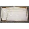 Image 1 : CASE OF LARGE WHITE PLASTIC BAGS 20"X20"