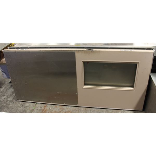 SET OF TWO COMMERCIAL DOORS