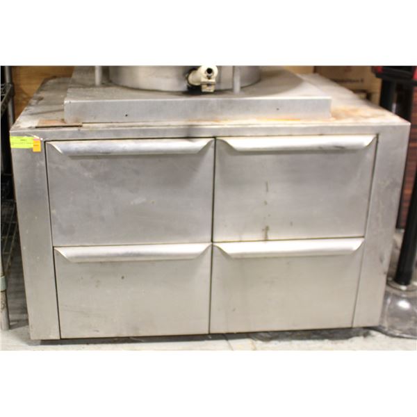 REMOTE 4 DRAWER CHEFS BASE