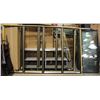 Image 1 : LOT OF COMMERCIAL WALK IN COOLER GLASS DOORS