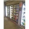 Image 2 : LOT OF COMMERCIAL WALK IN COOLER GLASS DOORS