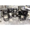 Image 1 : LOT OF 5 SINGLE BREW COFFEE MAKERS